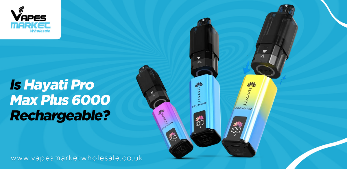 Is Hayati Pro Max Plus 6000 Rechargeable? Is Hayati Pro Max Plus 6000 Rechargeable?