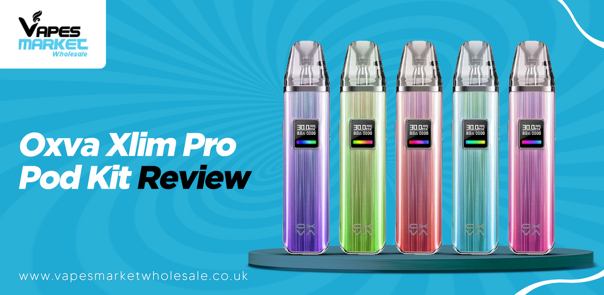 oxva xlim pro pod kit review OXVA XLIM Pro Pod Kit Review | Variable 30W with Airflow Control and an  Excellent Combined RGB and OLED Display