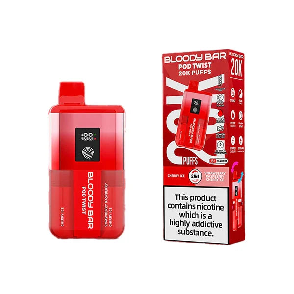 Bloody Bar Ultra Twist 20K Disposable Vape Kit