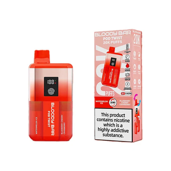 Bloody Bar Ultra Twist 20K Disposable Vape Kit