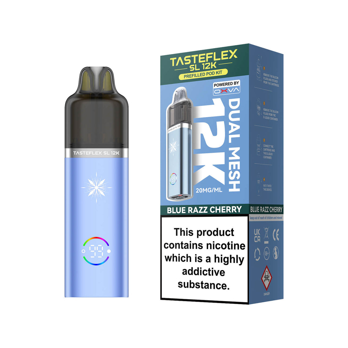 TasteFlex SL 12k Prefilled Pod Kit (Box of 5)