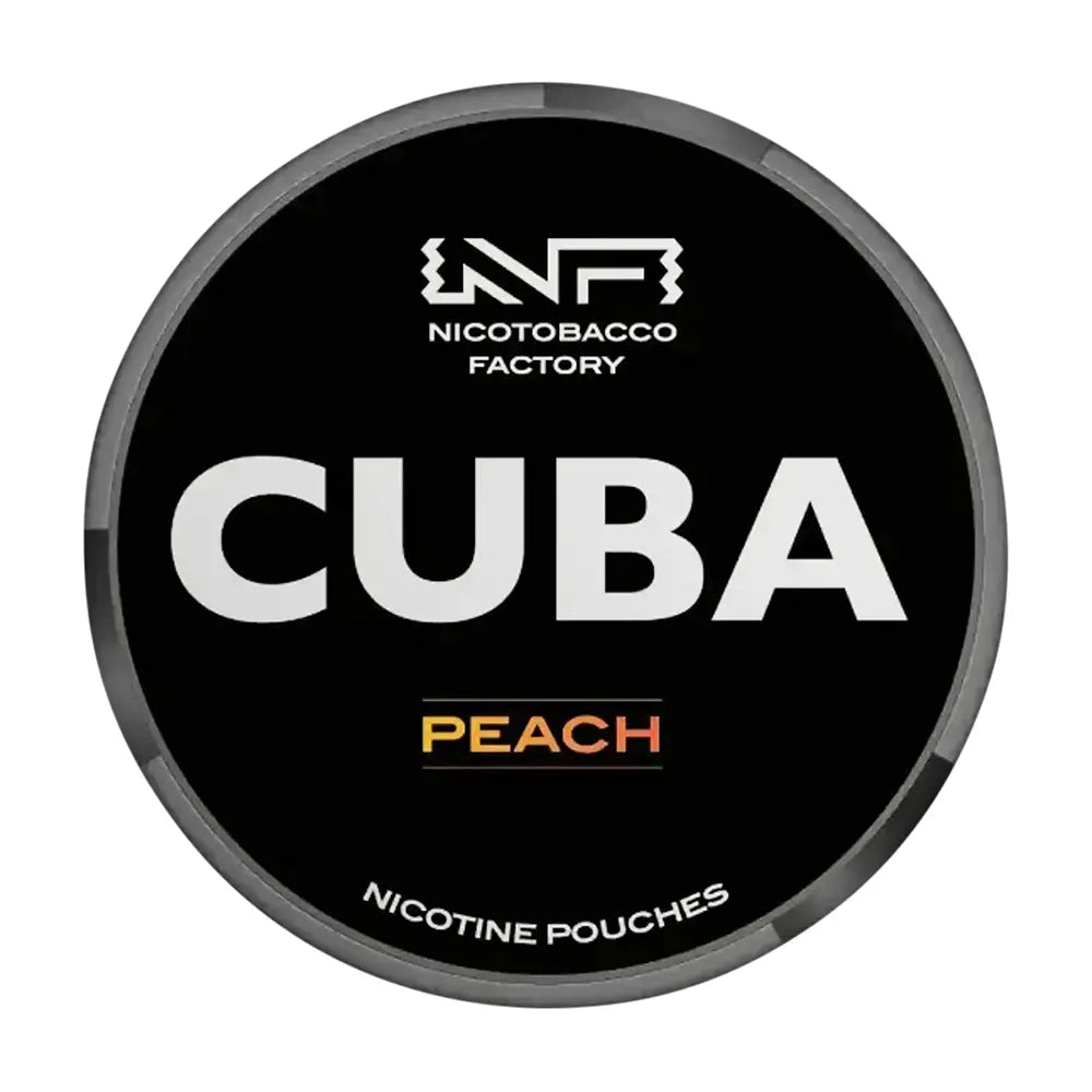 CUBA - PEACH - NICOTINE POUCH (PACK OF 5)