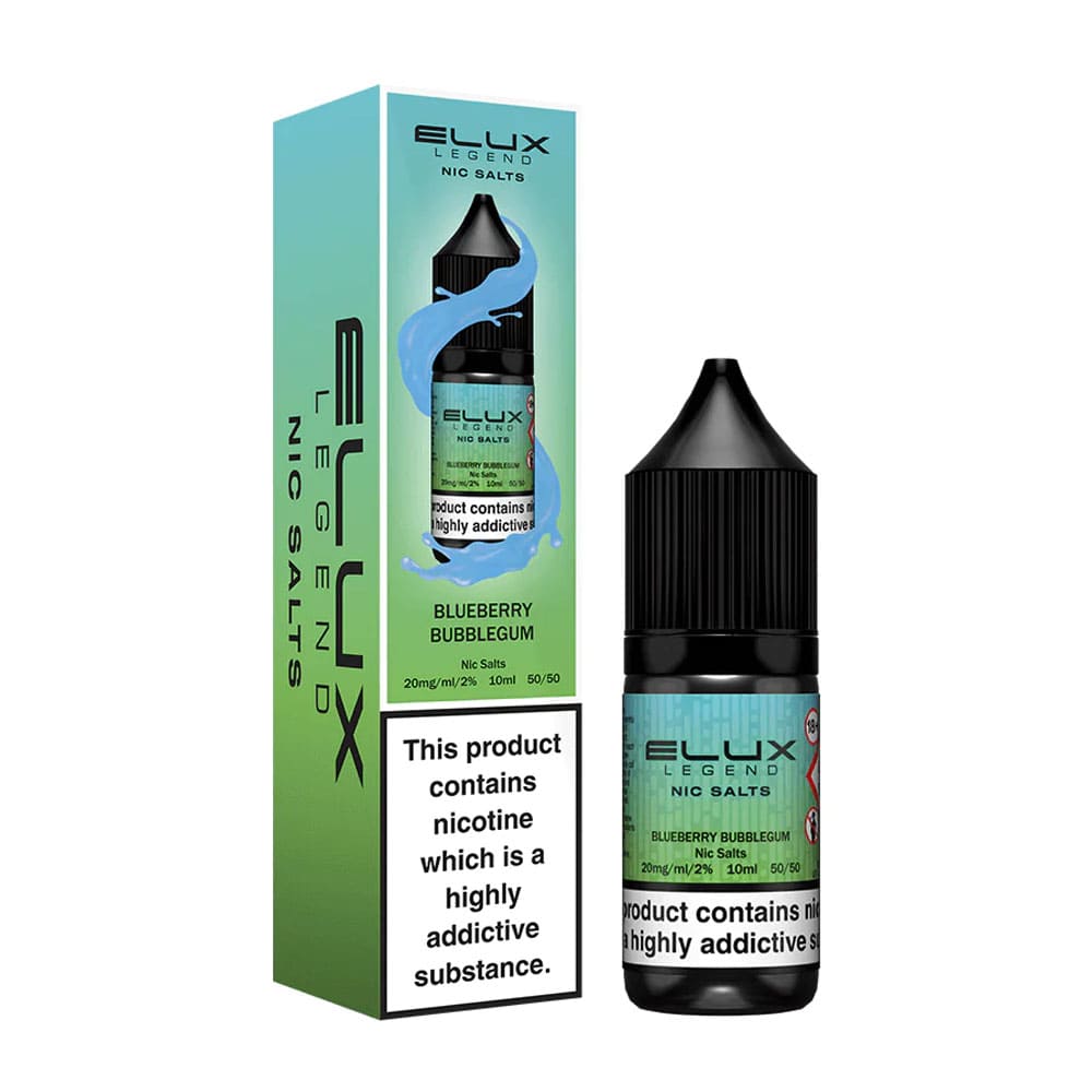 Elux Legend Nic Salt Blueberry Bubblegum (Box of 10)