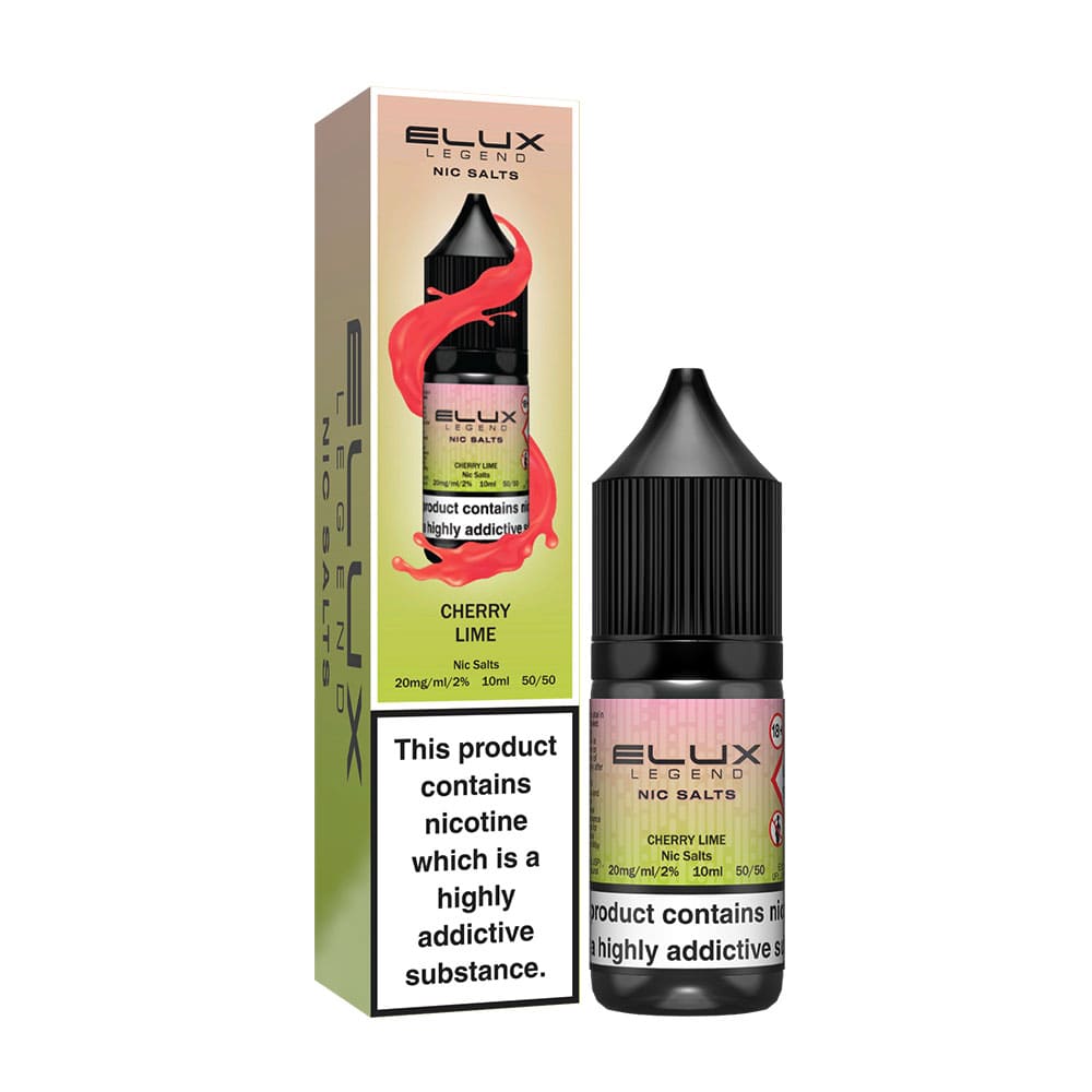 Elux Legend Nic Salt Cherry Lime (Box of 10)