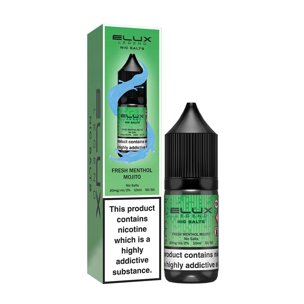 Elux Legend Nic Salt Fresh Menthol Mojito (Box of 10)