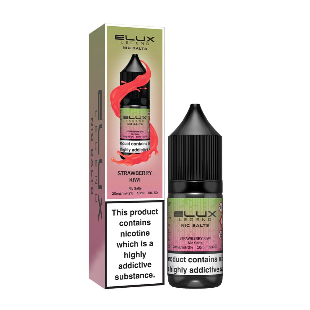 Elux Legend Nic Salt Strawberry Kiwi Box of 10