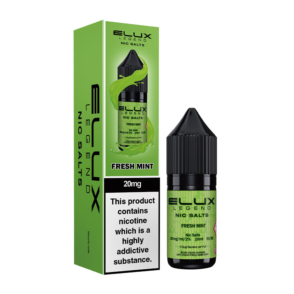 Elux Legend Nic Salt Fresh Mint (Box of 10)