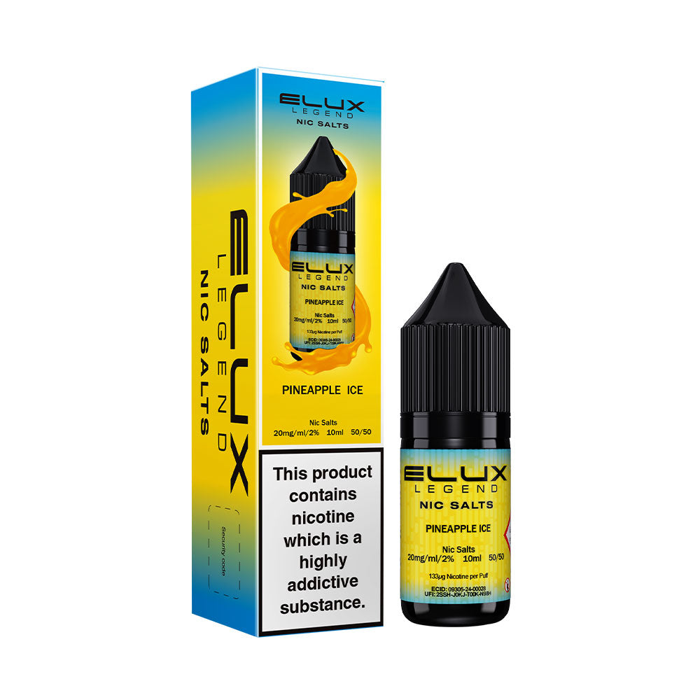 Elux Legend Nic Salt Pineapple Ice Box of 10