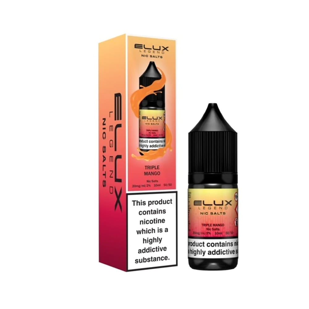 Elux Legend Nic Salt Triple Mango Box of 10