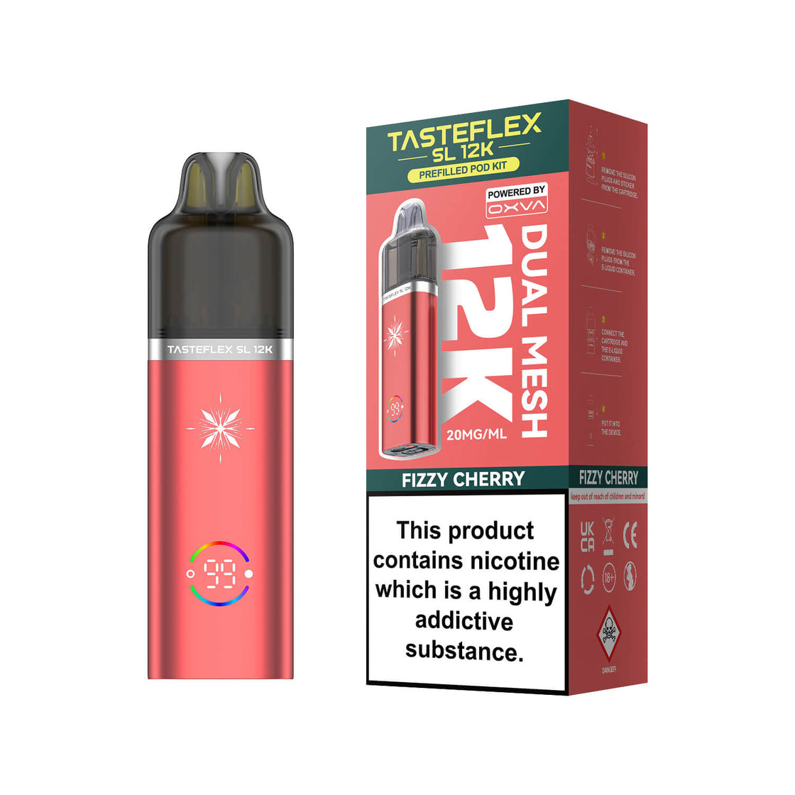 TasteFlex SL 12k Prefilled Pod Kit (Box of 5)