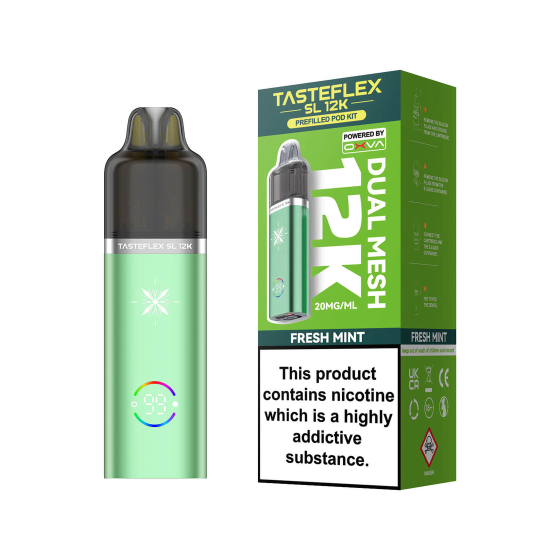 TasteFlex SL 12k Prefilled Pod Kit (Box of 5)