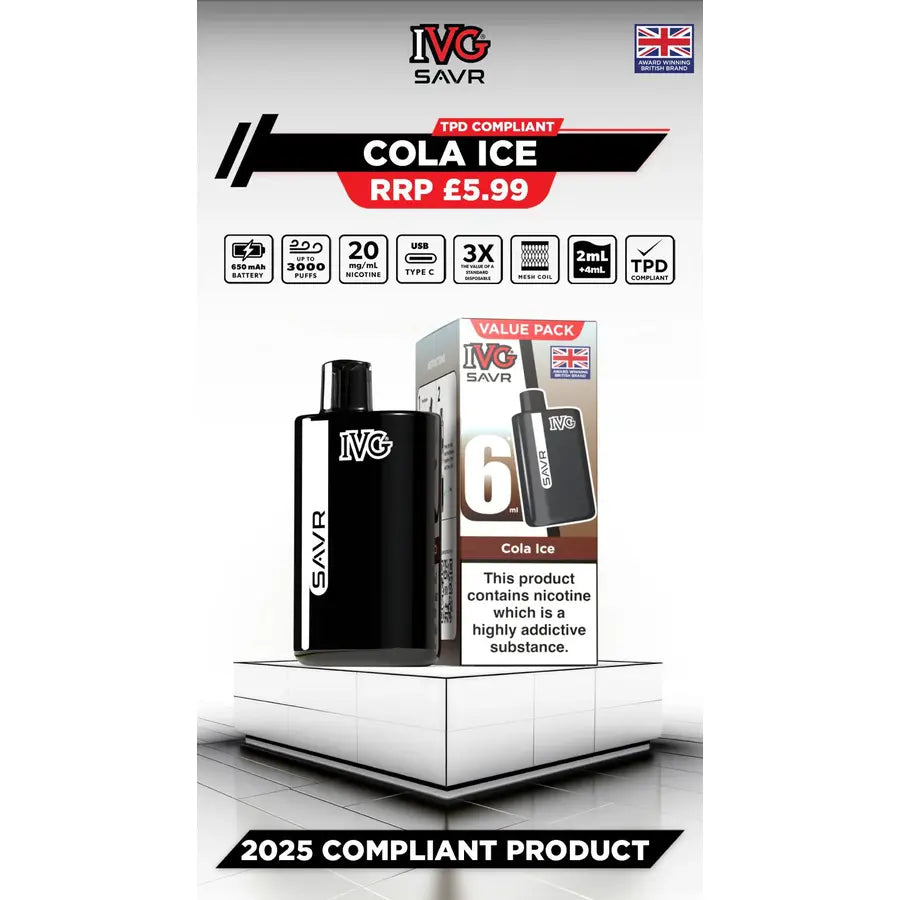 IVG SAVR Prefilled Pod Kit (Box of 5)