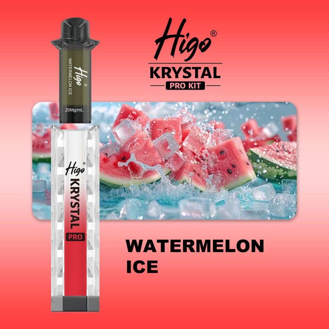 Higo Krystal Pro 600 Prefilled Pod Kit (Box of 10)