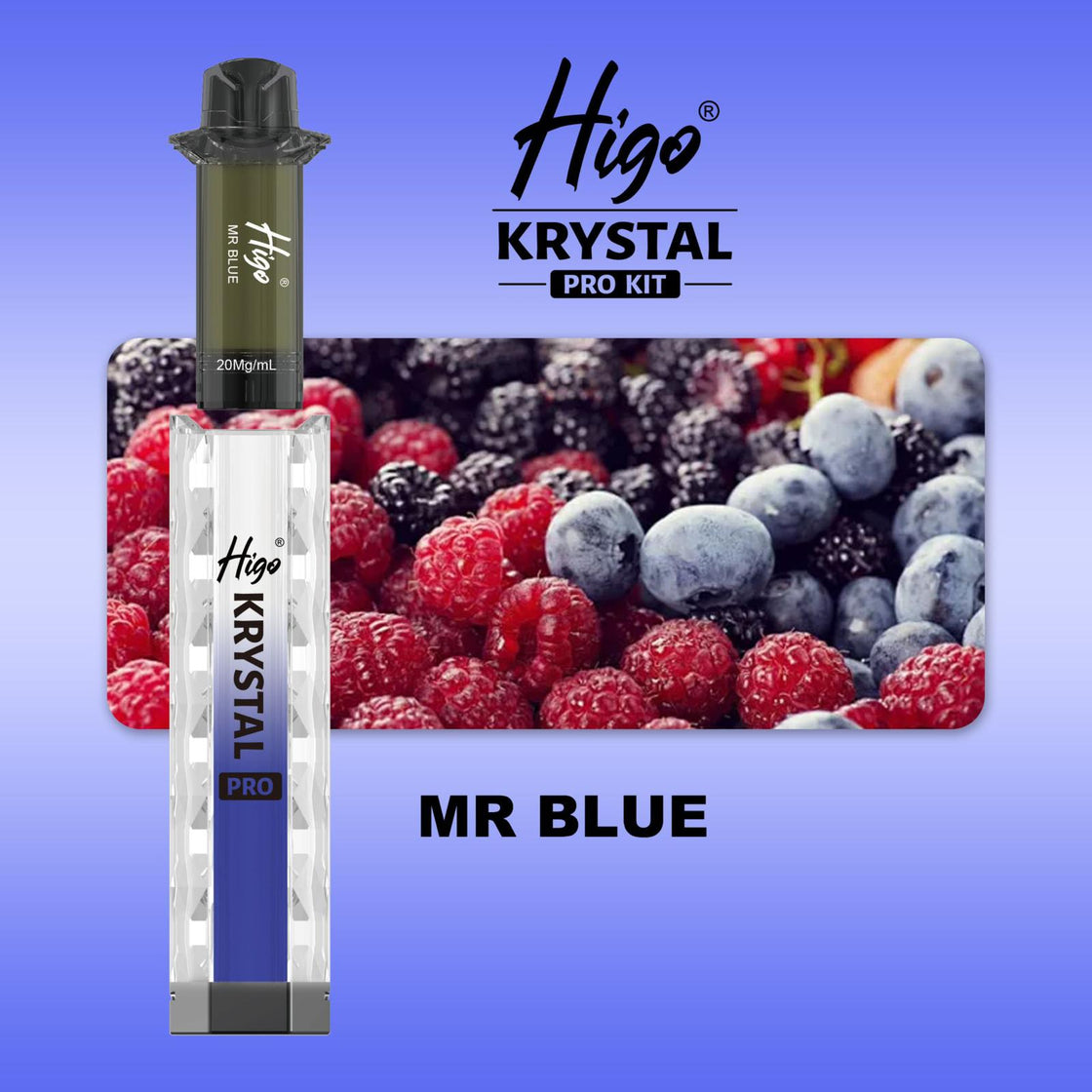 Higo Krystal Pro 600 Prefilled Pod Kit (Box of 10)