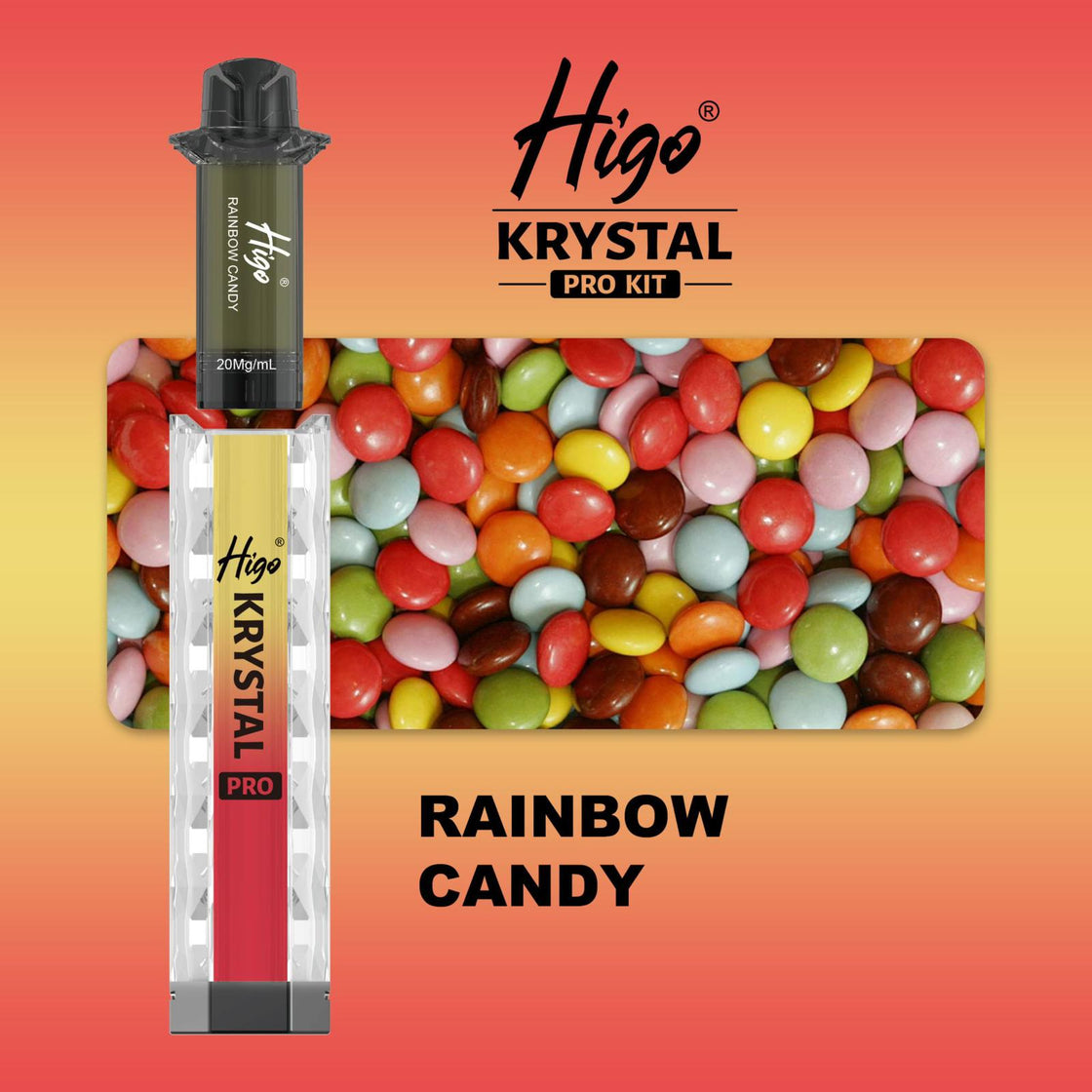 Higo Krystal Pro 600 Prefilled Pod Kit (Box of 10)
