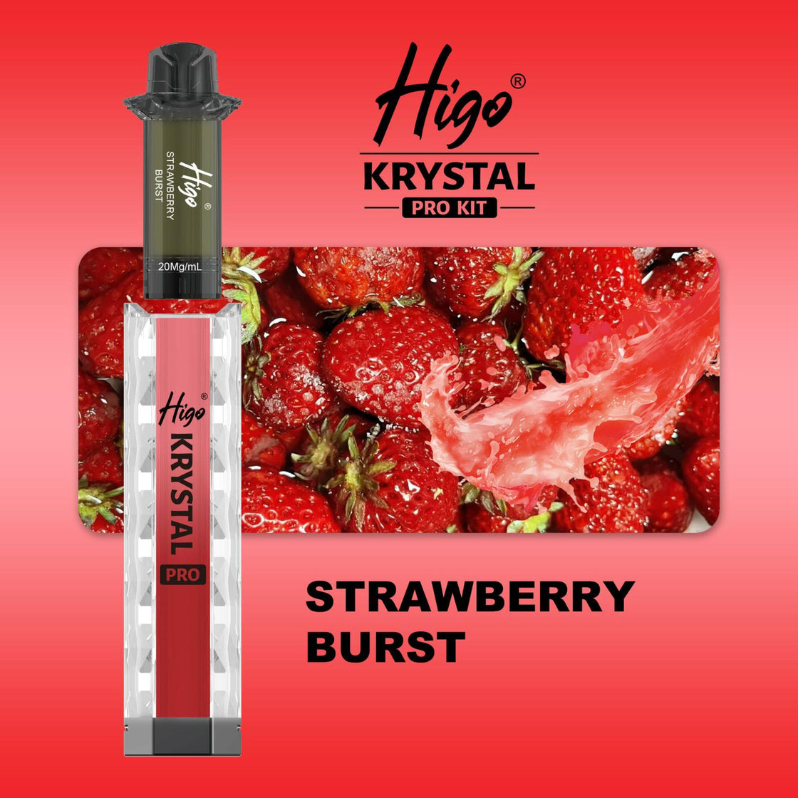 Higo Krystal Pro 600 Prefilled Pod Kit (Box of 10)