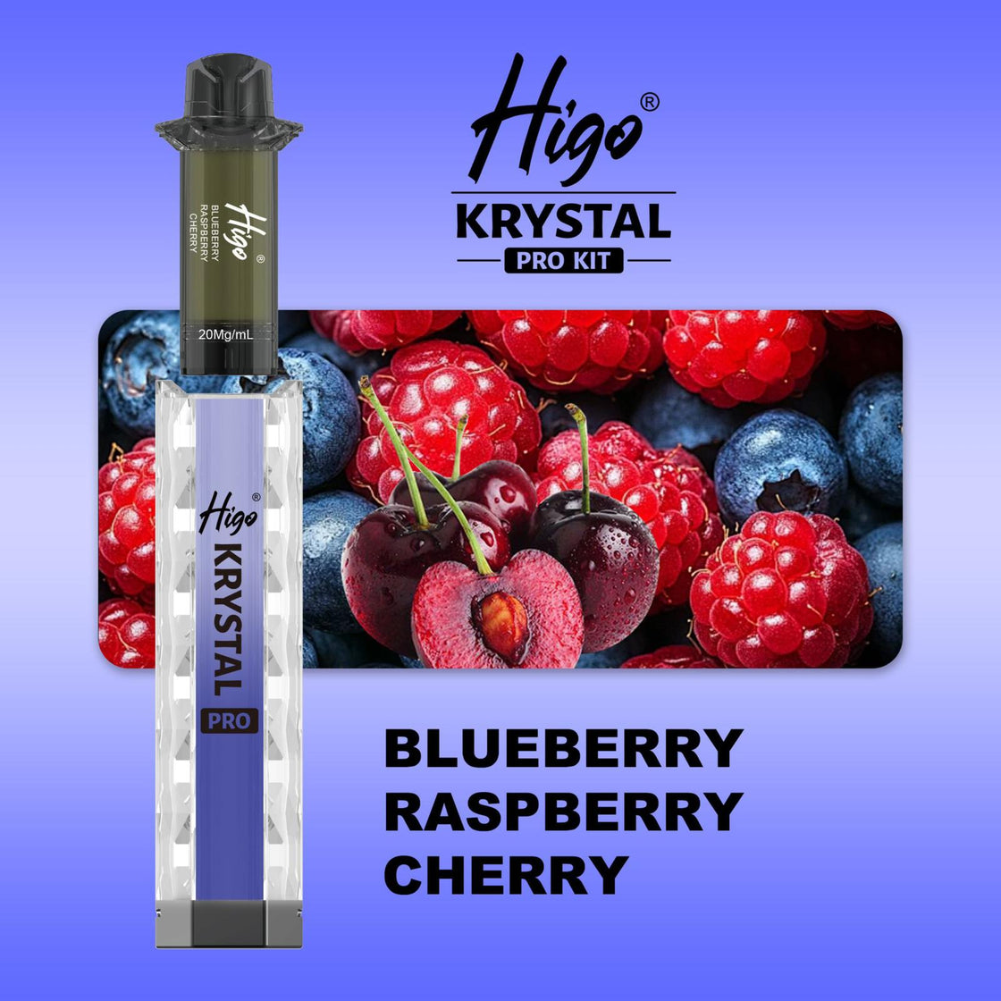 Higo Krystal Pro 600 Prefilled Pod Kit (Box of 10)