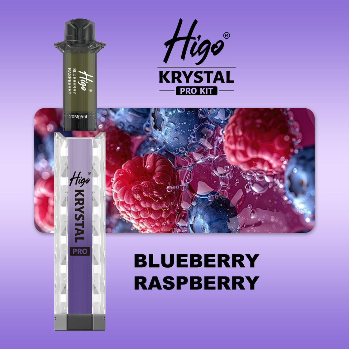 Higo Krystal Pro 600 Prefilled Pod Kit (Box of 10)