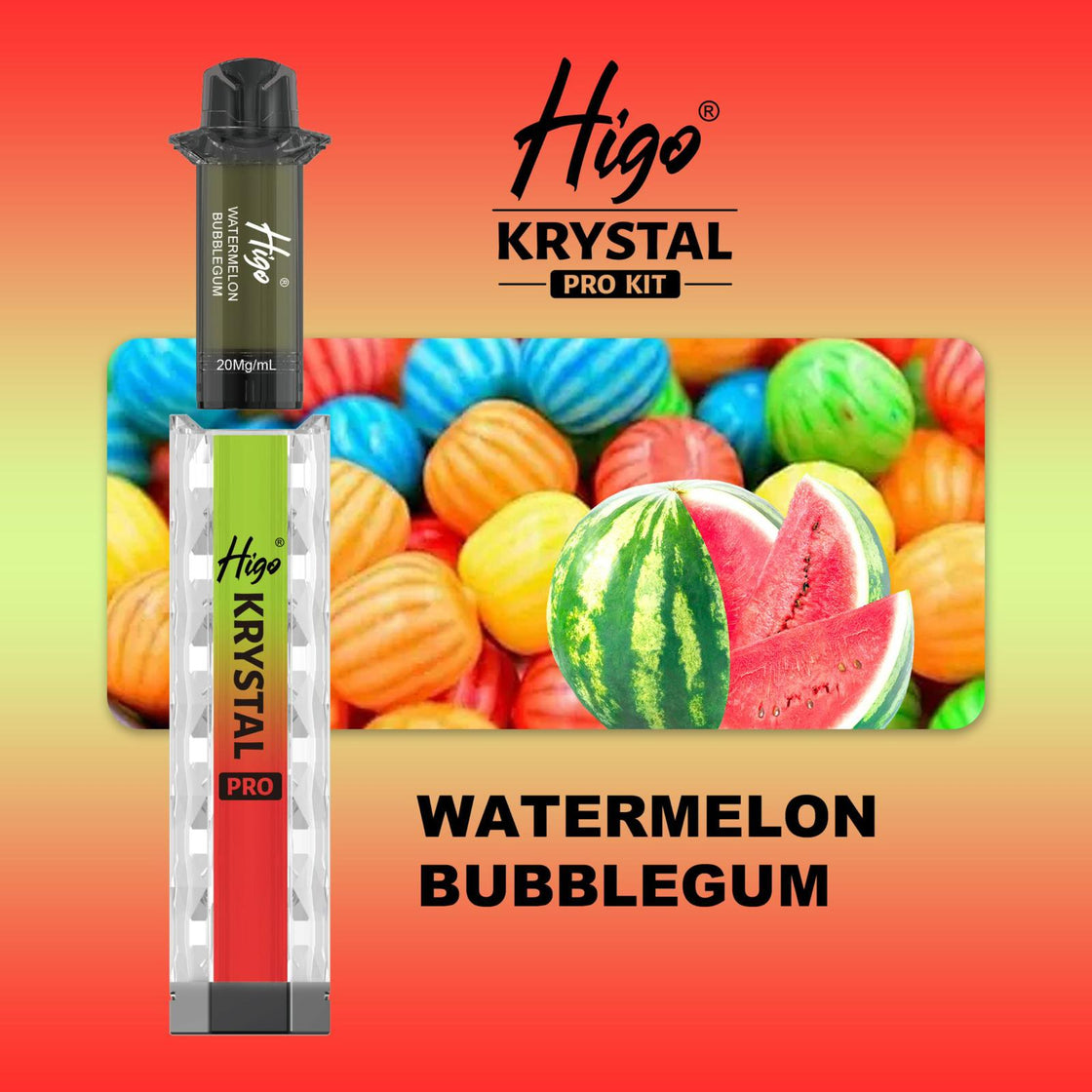 Higo Krystal Pro 600 Prefilled Pod Kit (Box of 10)