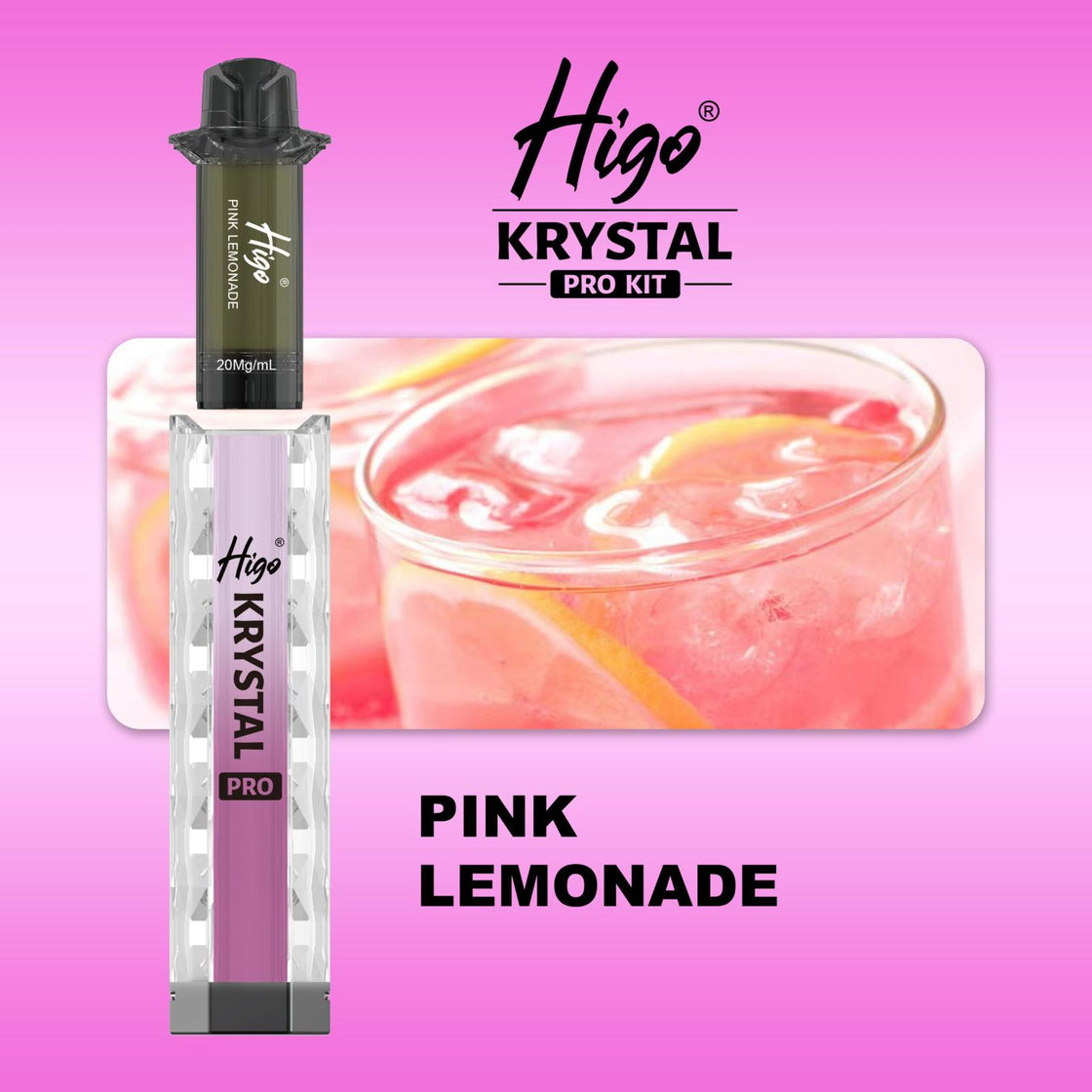 Higo Krystal Pro 600 Prefilled Pod Kit (Box of 10)