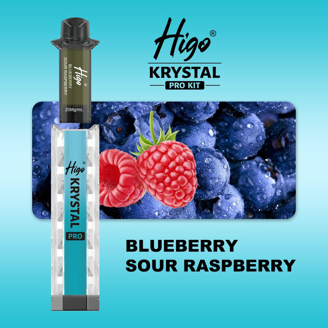 Higo Krystal Pro 600 Prefilled Pod Kit (Box of 10)