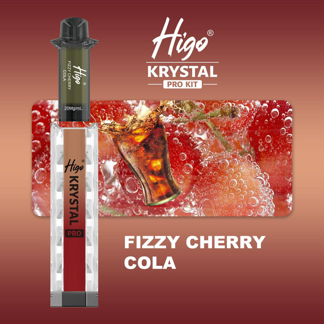Higo Krystal Pro 600 Prefilled Pod Kit (Box of 10)