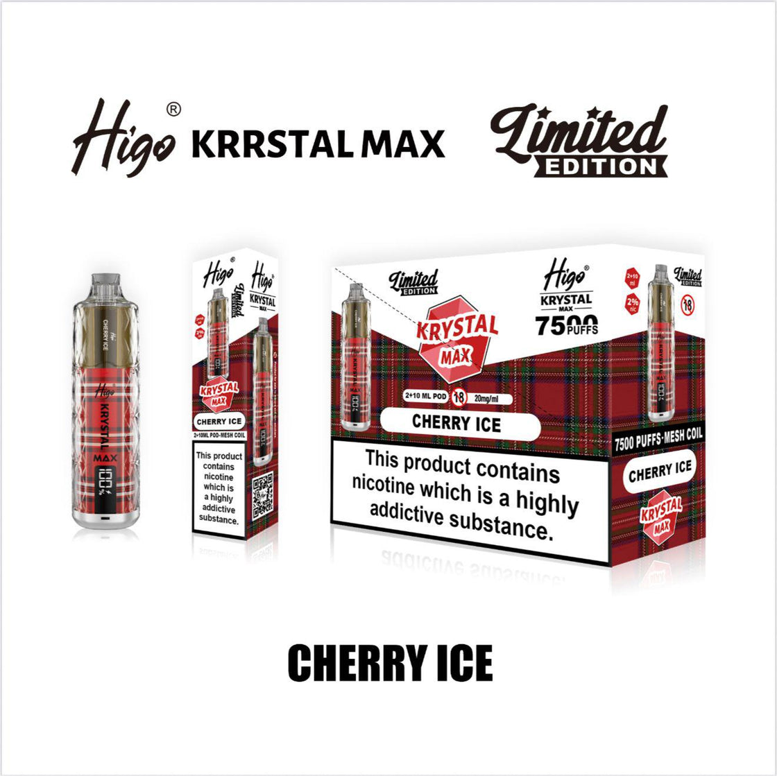Higo Krystal Max 7500 Prefilled Pod Kit (Box of 10)