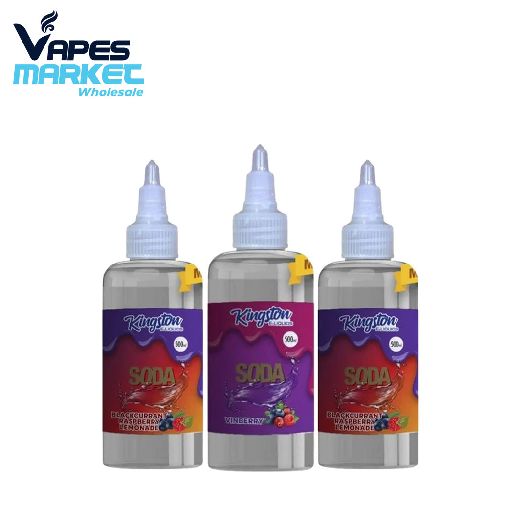Kingston E-liquids Soda 500ml Shortfill (Pack Of 10)