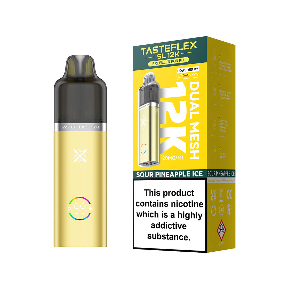 TasteFlex SL 12k Prefilled Pod Kit (Box of 5)