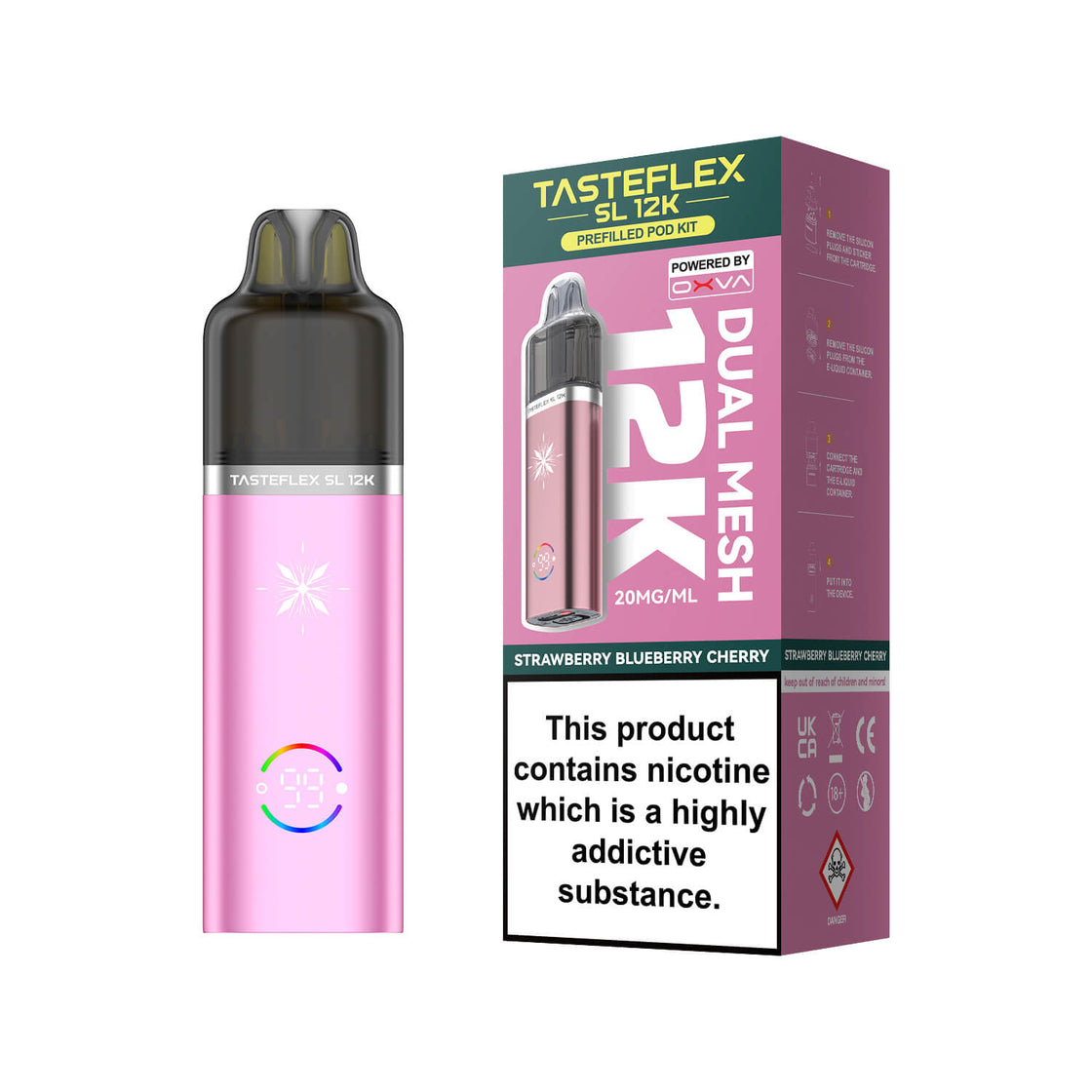 TasteFlex SL 12k Prefilled Pod Kit (Box of 5)