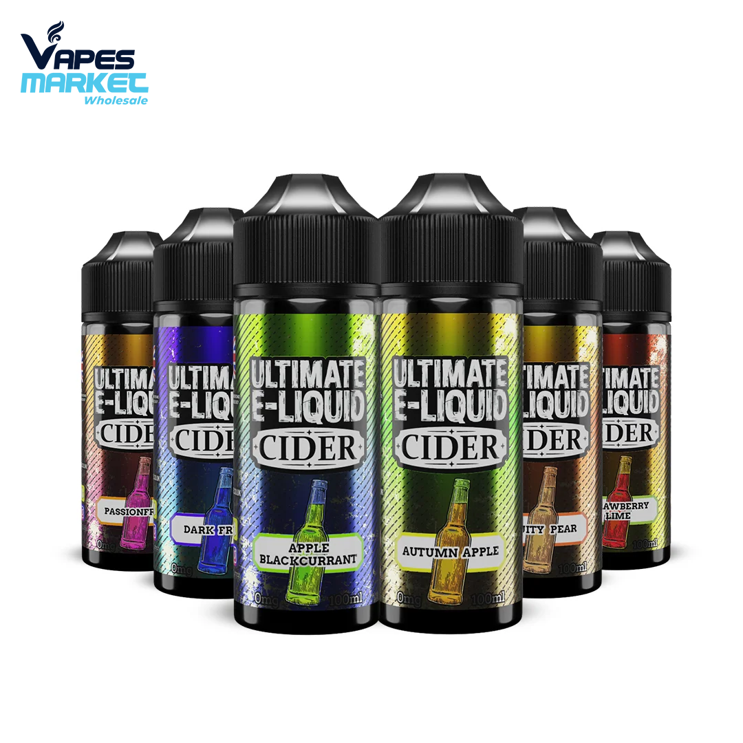 Ultimate E-Liquid Cider 10ML Nic Salt (Pack Of 10)