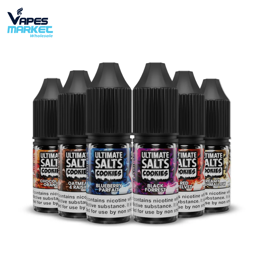 Ultimate Salts Cookies 10ML Nic Salt (Pack Of 10)