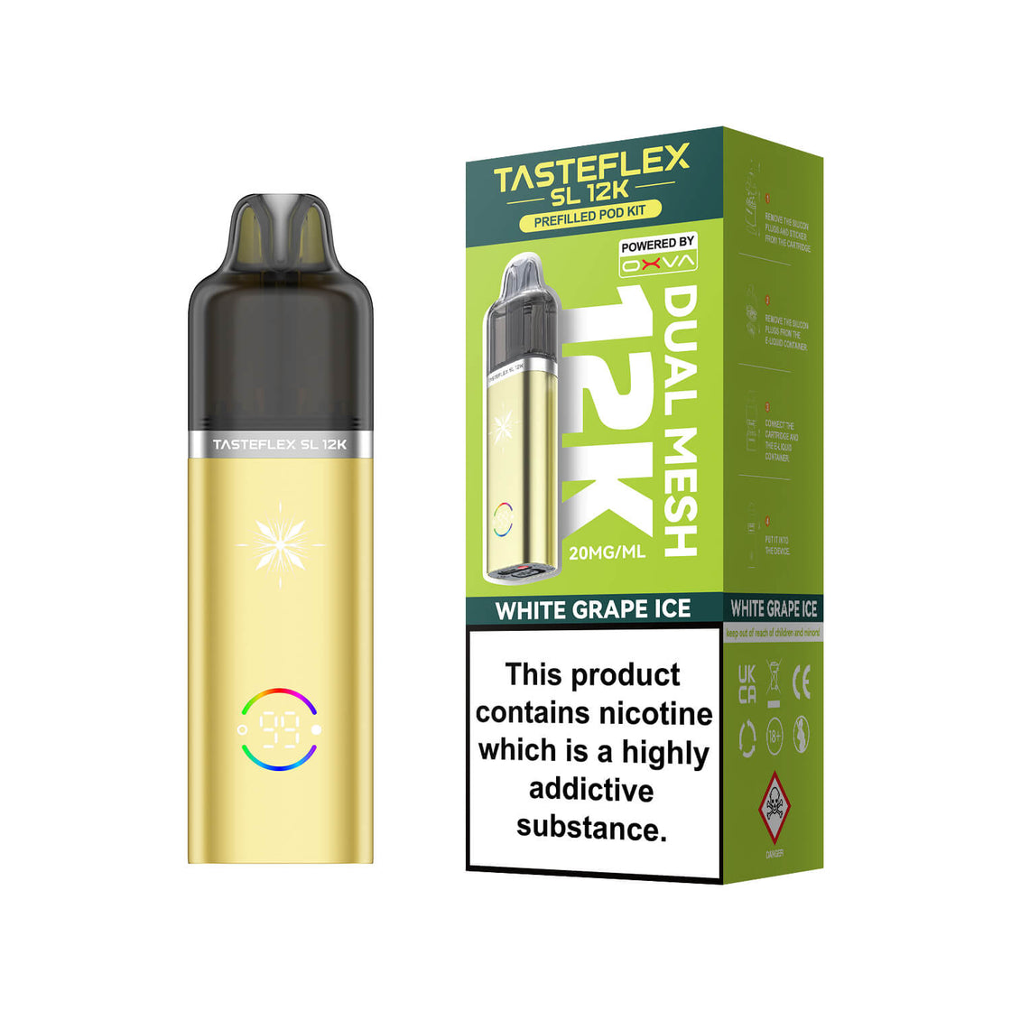 TasteFlex SL 12k Prefilled Pod Kit (Box of 5)