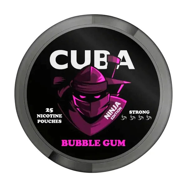 CUBA Ninja Edition Nicotine Pouches Box Of 5