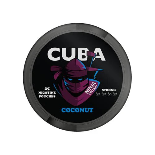 CUBA Ninja Edition Nicotine Pouches Box Of 5