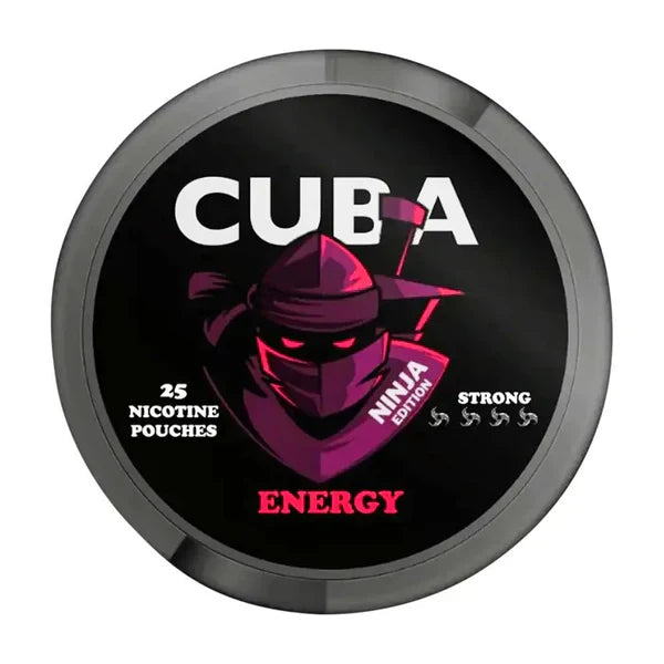 CUBA Ninja Edition Nicotine Pouches Box Of 5