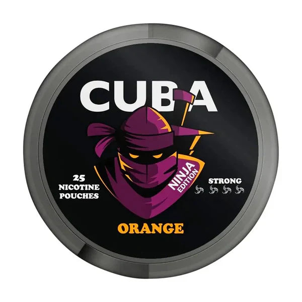 CUBA Ninja Edition Nicotine Pouches Box Of 5