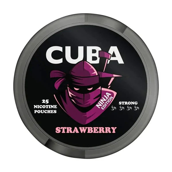 CUBA Ninja Edition Nicotine Pouches Box Of 5