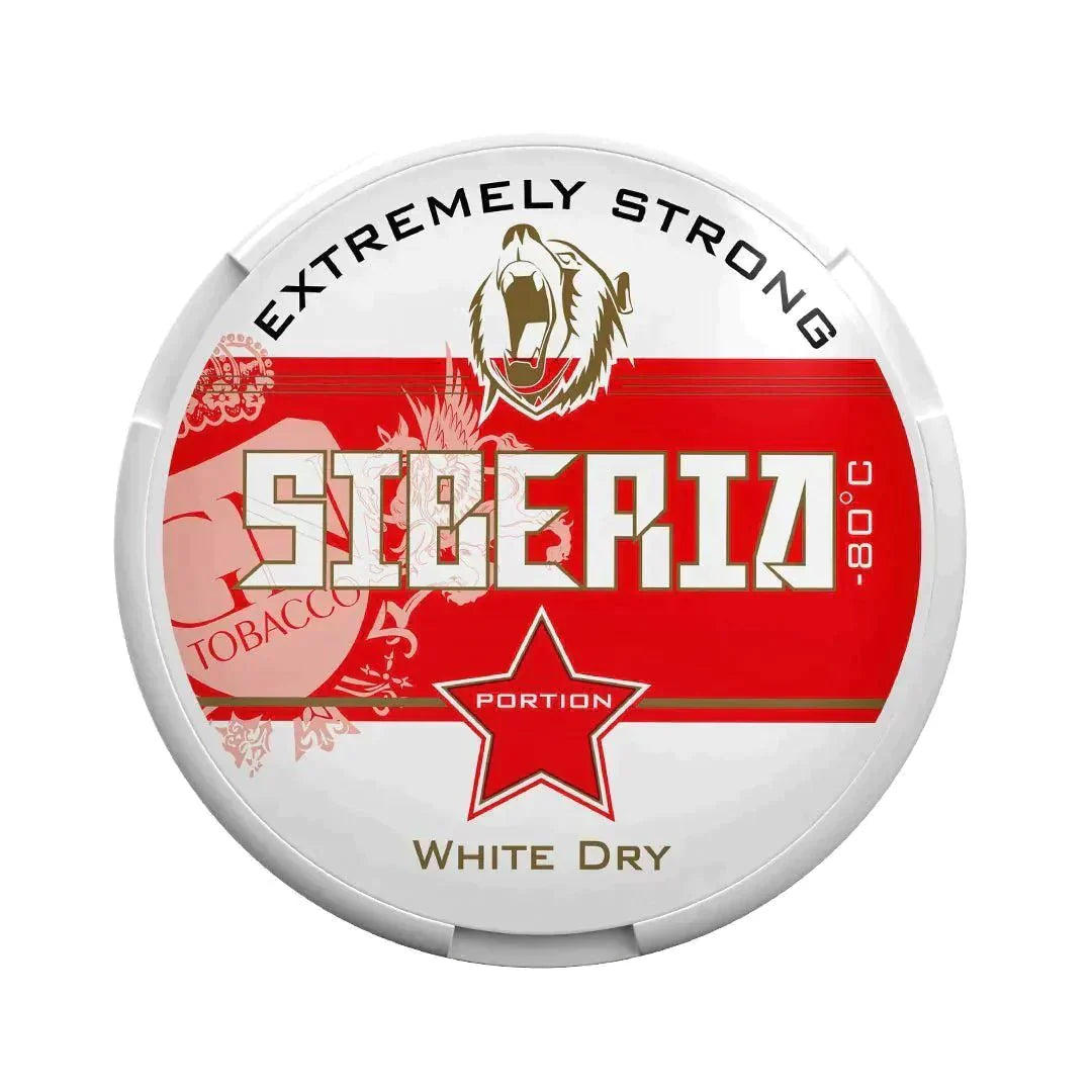 Siberia Nicotine Pouches Snus - Pack of 10
