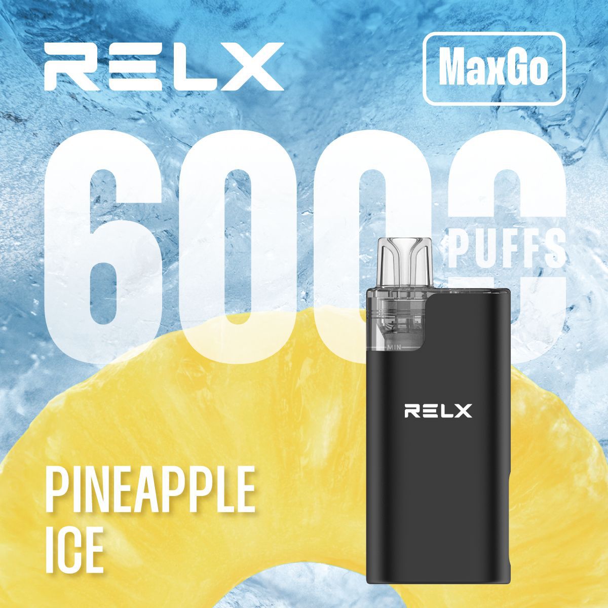 RELX Max Go 6000 Box of 5 | 10+ Flavours | £34.99 only