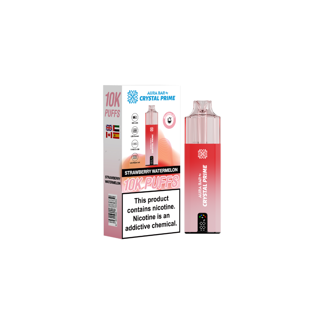 Crystal Prime 10000 Box of 5 Prefilled Pod Kit - 19.69 Crystal Prime 10000 Box of 5 Prefilled Pod Kit - 19.69