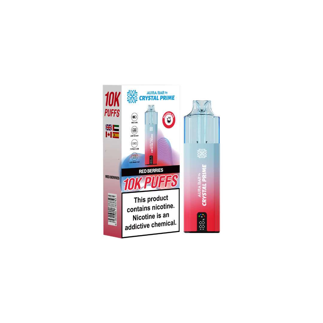 Crystal Prime 10000 Box of 5 Prefilled Pod Kit - 19.69 Crystal Prime 10000 Box of 5 Prefilled Pod Kit - 19.69
