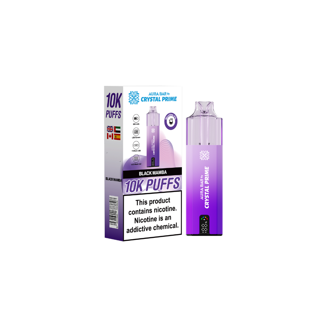 prime bar vape 10000 puffs Crystal Prime 10000 Box of 5 Prefilled Pod Kit