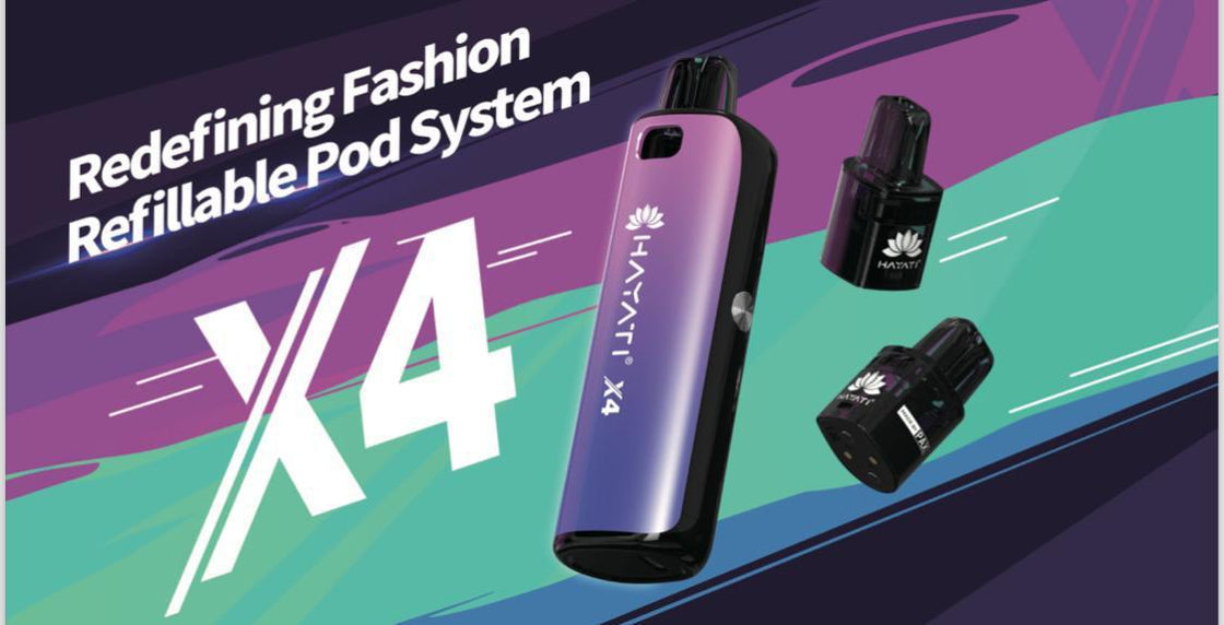 Hayati X4 Refillable Pod kit Hayati X4 Refillable Pod kit