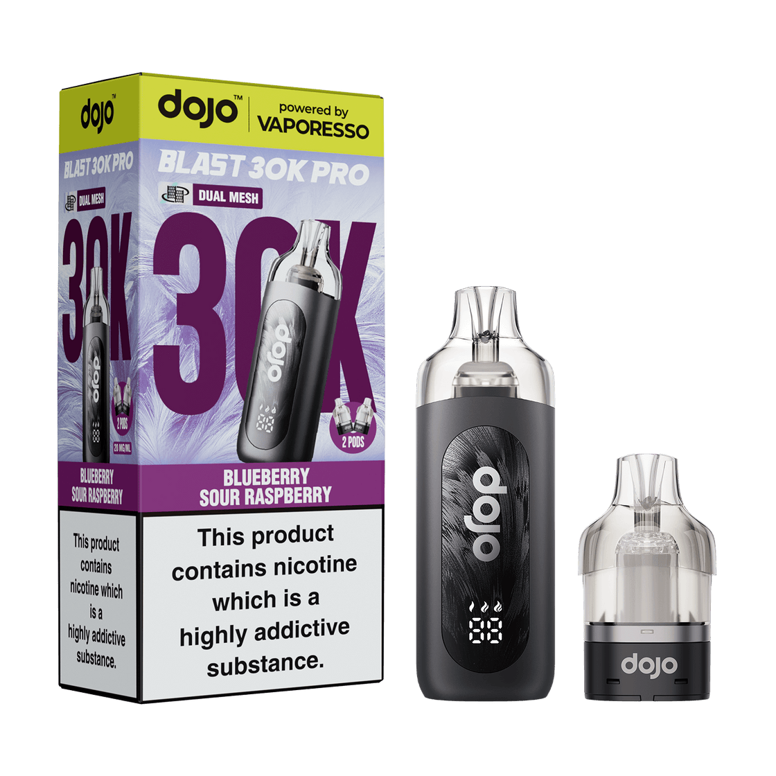 Vaporesso Dojo Blast 30K Pro Pre-filled Vape Pod Kit 20mg - 5 Pack