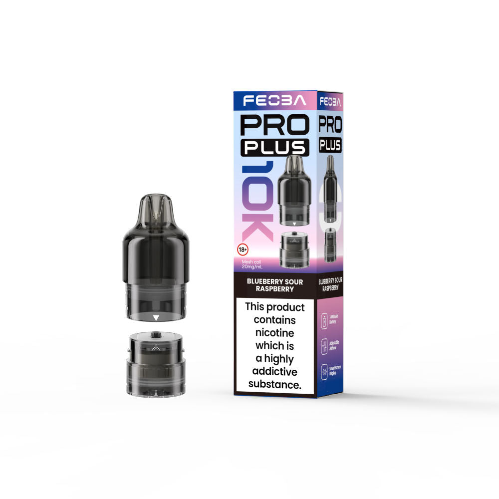 Feoba Pro Plus Replacement Vape Pods - 20mg - 5 Pack