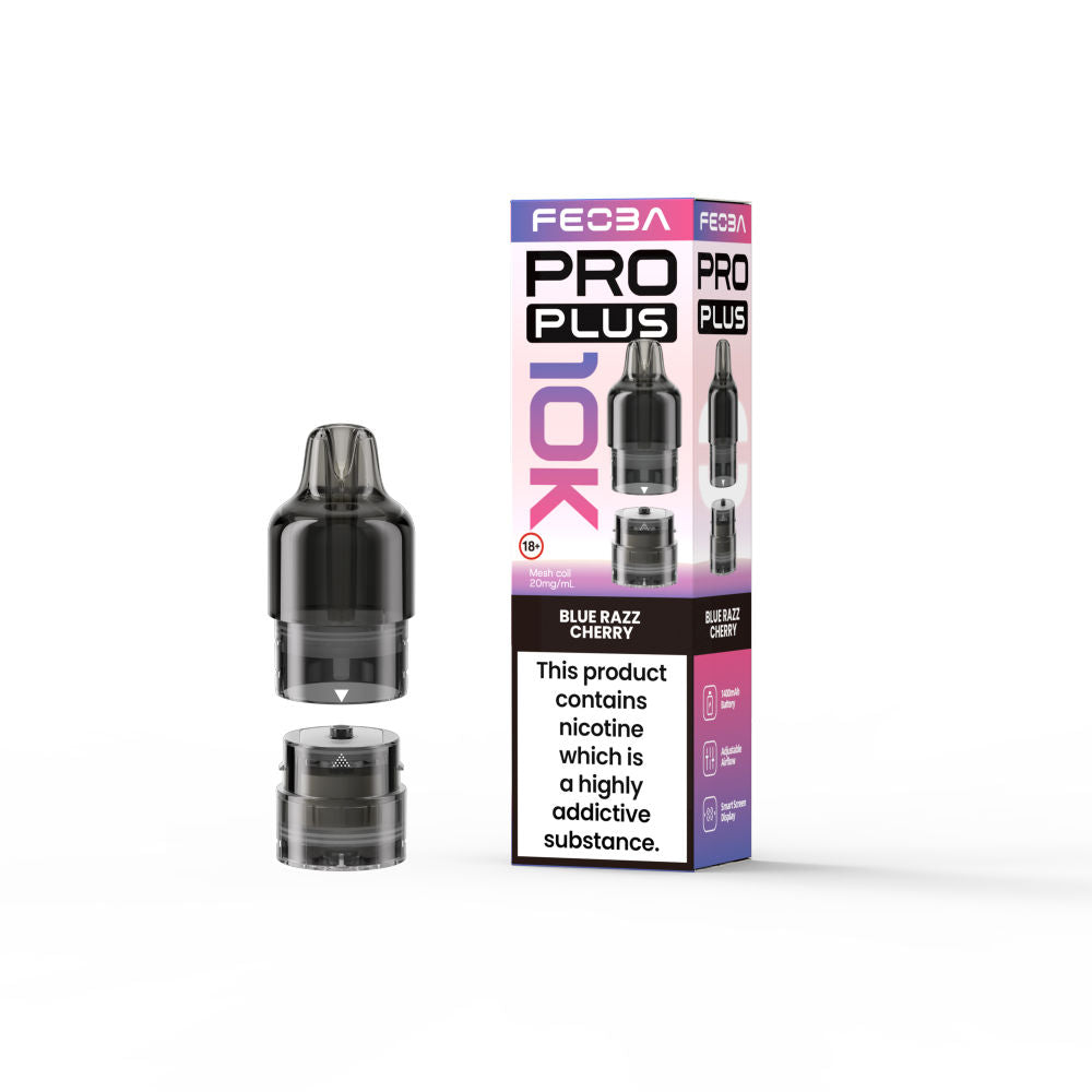 Feoba Pro Plus Replacement Vape Pods - 20mg - 5 Pack