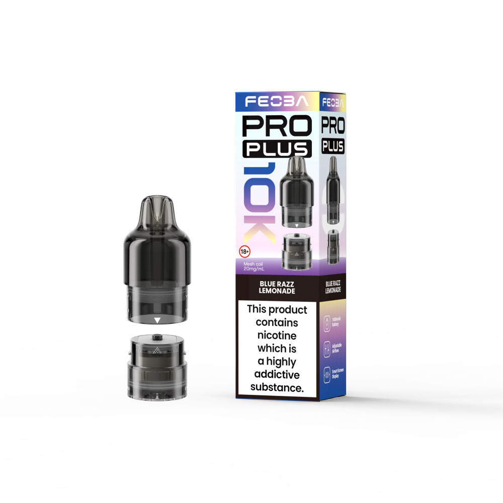 Feoba Pro Plus Replacement Vape Pods - 20mg - 5 Pack