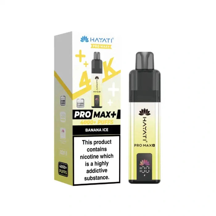 Hayati Pro Max Plus 4000 Prefilled Vape Kit (Box of 5)