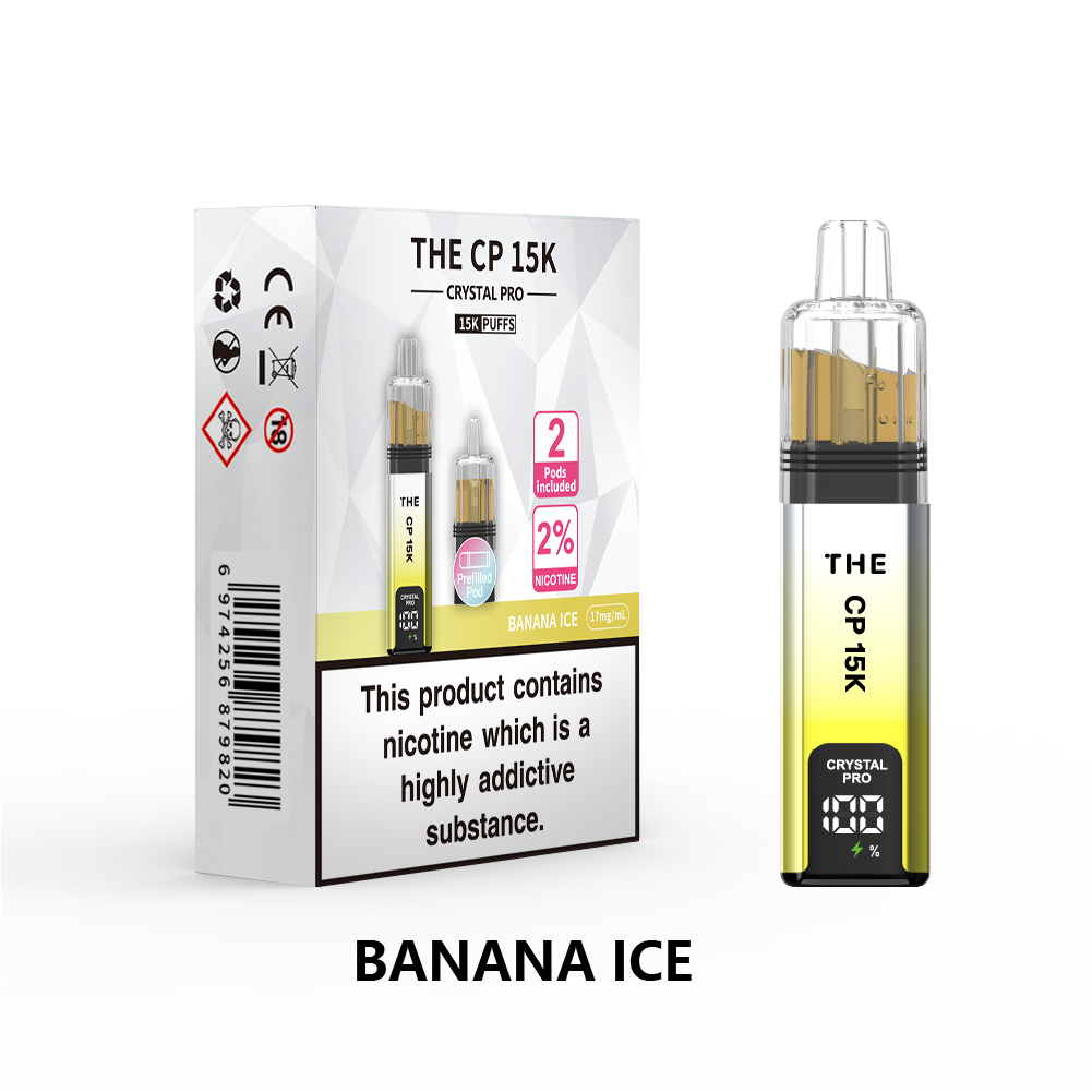 The CP 15K Pre-filled Vape Pod Kit (2x10ml+2ml Pods)- 20mg - 5 Pack